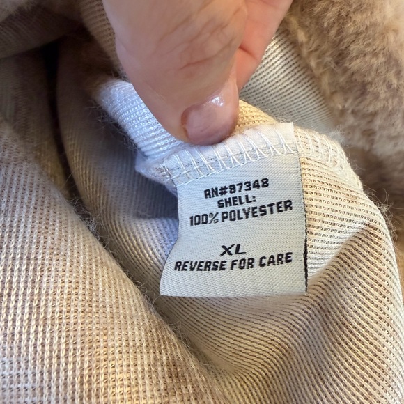 Plaid Fuzzy/Furry Pullover Sweater - Picture 7 of 8